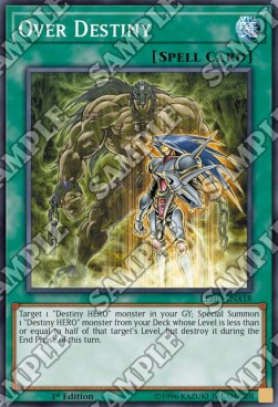 Over Destiny⁣ - Legendary Hero Decks⁣ (Common)⁣ [A18]