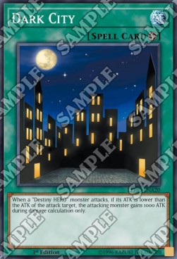 Dark City⁣ - Legendary Hero Decks⁣ (Common)⁣ [A20]