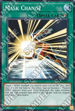 Mask Change - Legendary Hero Decks (Common) [LEHD-A21]