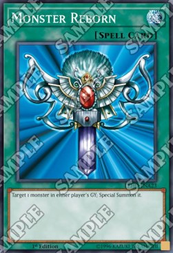 Monster Reborn (V.1 - Common) - Legendary Hero Decks (Common) [LEHD-A23]