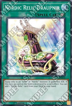 Nordic Relic Draupnir⁣ - Legendary Hero Decks⁣ (Common)⁣ [B14]