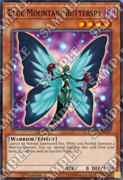 Blue Mountain Butterspy⁣ - Legendary Hero Decks⁣ (Common)⁣ [C07]