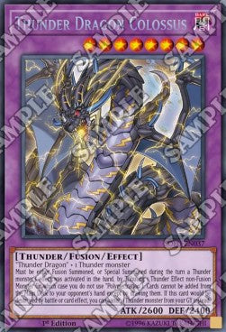 Thunder Dragon Colossus⁣ - Soul Fusion⁣ (Secret Rare)⁣ [037]