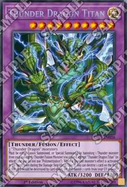 Thunder Dragon Titan⁣ - Soul Fusion⁣ (Secret Rare)⁣ [036]