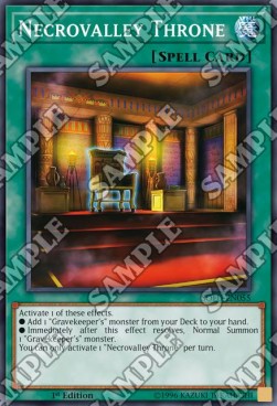 Necrovalley Throne⁣ - Soul Fusion⁣ (Super Rare)⁣ [055]