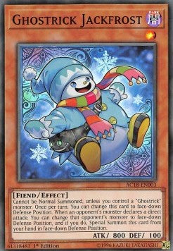 Ghostrick Jackfrost - Advent Calendar 2018 (Super Rare) [AC18-003]