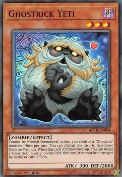 Ghostrick Yeti - Advent Calendar 2018 (Super Rare) [AC18-004]