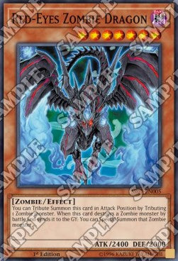 Red-Eyes Zombie Dragon - Structure Deck: Zombie Horde (Common) [SR07-005]