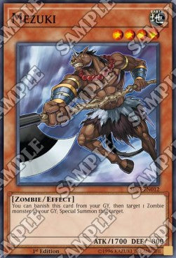 Mezuki - Structure Deck: Zombie Horde (Common) [SR07-012]