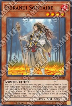Shiranui Solitaire⁣ - Structure Deck: Zombie Horde⁣ (Common)⁣ [018]