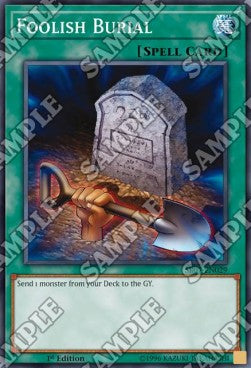 Foolish Burial⁣ - Structure Deck: Zombie Horde⁣ (Common)⁣ [029]