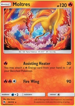 Moltres⁣ - Lost Thunder⁣ (Rare)⁣ [38]