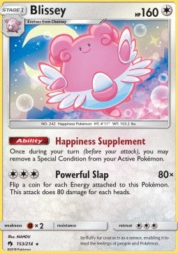 Blissey⁣ - Lost Thunder⁣ (Holo Rare)⁣ [153]