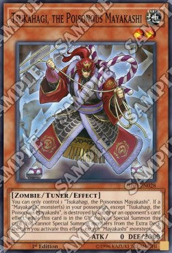 Tsukahagi, the Poisonous Mayakashi⁣ - Hidden Summoners⁣ (Super Rare)⁣ [028]