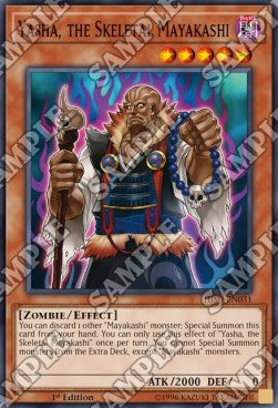 Yasha, the Skeletal Mayakashi⁣ - Hidden Summoners⁣ (Super Rare)⁣ [031]
