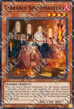 Shiranui Spiritmaster⁣ - Hidden Summoners⁣ (Super Rare)⁣ [048]