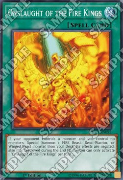 Onslaught of the Fire Kings⁣ - Hidden Summoners⁣ (Super Rare)⁣ [055]