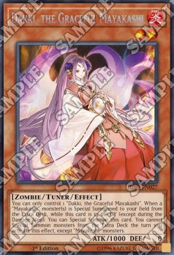 Dakki, the Graceful Mayakashi⁣ - Hidden Summoners⁣ (Secret Rare)⁣ [027]