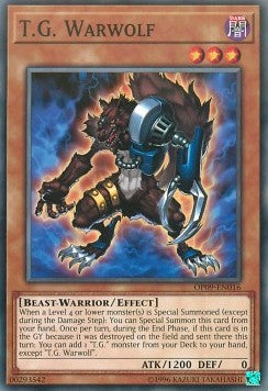 T.G. Warwolf - OTS Tournament Pack 9 (Common) [OP09-016]