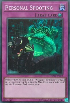 Personal Spoofing⁣ - OTS Tournament Pack 9⁣ (Super Rare)⁣ [012]