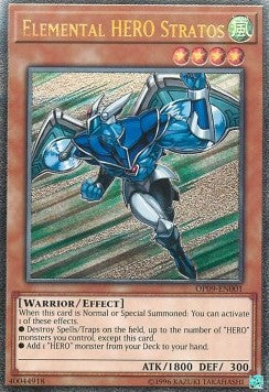 Elemental HERO Stratos⁣ - OTS Tournament Pack 9⁣ (Ultimate Rare)⁣ [001]