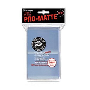 100 Ultra Pro Pro-Matte Sleeves (Translucent)