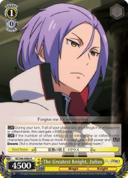 The Greatest Knight, Julius⁣ - Re:ZERO -Starting Life in Another World-⁣ (Rare)⁣ [006]