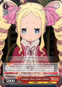 Forbidden Library Warden, Beatrice - Re:ZERO -Starting Life in Another World- (Rare) [RZ/S46-037]
