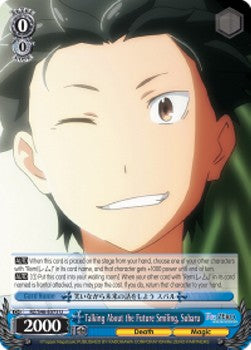 Talking About the Future Smiling, Subaru - Re:ZERO -Starting Life in Another World- (Uncommon) [RZ/S46-073]