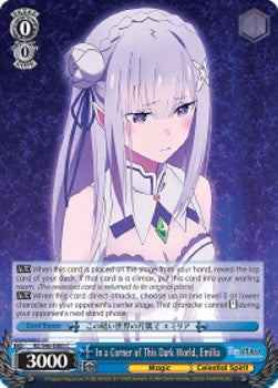 In a Corner of This Dark World, Emilia - Re:ZERO -Starting Life in Another World- (Common) [RZ/S46-085]