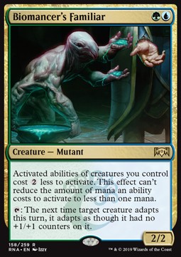 Biomancer's Familiar - Ravnica Allegiance (Rare) [RNA-158]