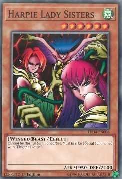 Harpie Lady Sisters⁣ - Legendary Duelists: Sisters of the Rose⁣ (Common)⁣ [006]