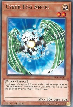 Cyber Egg Angel - Legendary Duelists: Sisters of the Rose (Rare) [LED4-013]