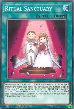 Ritual Sanctuary - Legendary Duelists: Sisters of the Rose (Common) [LED4-022]