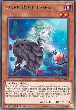Dark Rose Fairy⁣ - Legendary Duelists: Sisters of the Rose⁣ (Rare)⁣ [024]