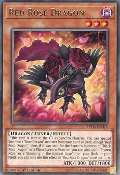 Red Rose Dragon⁣ - Legendary Duelists: Sisters of the Rose⁣ (Rare)⁣ [025]