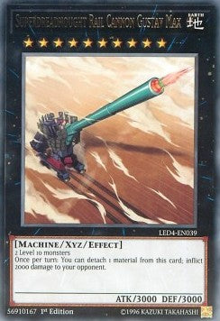 Superdreadnought Rail Cannon Gustav Max⁣ - Legendary Duelists: Sisters of the Rose⁣ (Rare)⁣ [039]