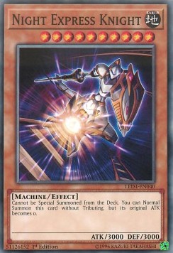 Night Express Knight⁣ - Legendary Duelists: Sisters of the Rose⁣ (Common)⁣ [040]