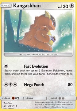 Kangaskhan - Team Up (Uncommon) [TEU-128]