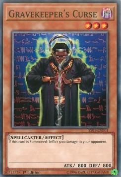 Gravekeeper's Curse - Speed Duel Starter Decks: Destiny Masters (Common) [SS01-B01]