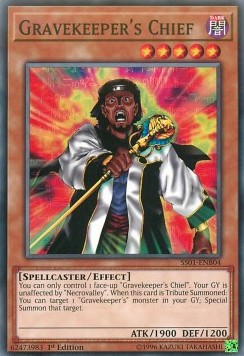 Gravekeeper's Chief - Speed Duel Starter Decks: Destiny Masters (Common) [SS01-B04]