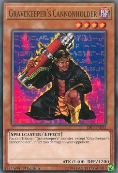 Gravekeeper's Cannonholder - Speed Duel Starter Decks: Destiny Masters (Common) [SS01-B05]