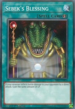 Sebek's Blessing - Speed Duel Starter Decks: Destiny Masters (Common) [SS01-B14]