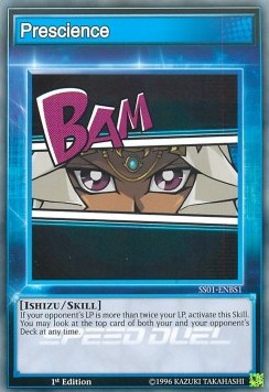 Prescience (Skill)⁣ - Speed Duel Starter Decks: Destiny Masters⁣ (Common)⁣ [BS1]