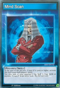 Mind Scan (Skill)⁣ - Speed Duel Starter Decks: Destiny Masters⁣ (Common)⁣ [CS2]