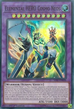 Elemental HERO Cosmo Neos - Savage Strike (Super Rare) [SAST-036]
