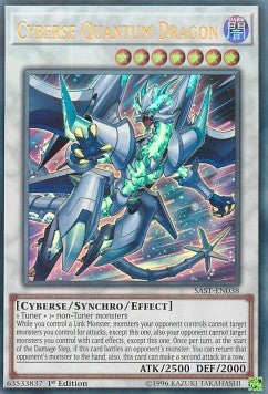 Cyberse Quantum Dragon⁣ - Savage Strike⁣ (Ultra Rare)⁣ [038]