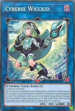 Cyberse Wicckid⁣ - Savage Strike⁣ (Common)⁣ [044]