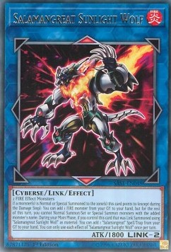 Salamangreat Sunlight Wolf⁣ - Savage Strike⁣ (Rare)⁣ [048]