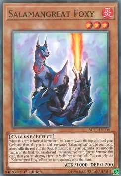 Salamangreat Foxy⁣ - Structure Deck: Soulburner⁣ (Common)⁣ [008]